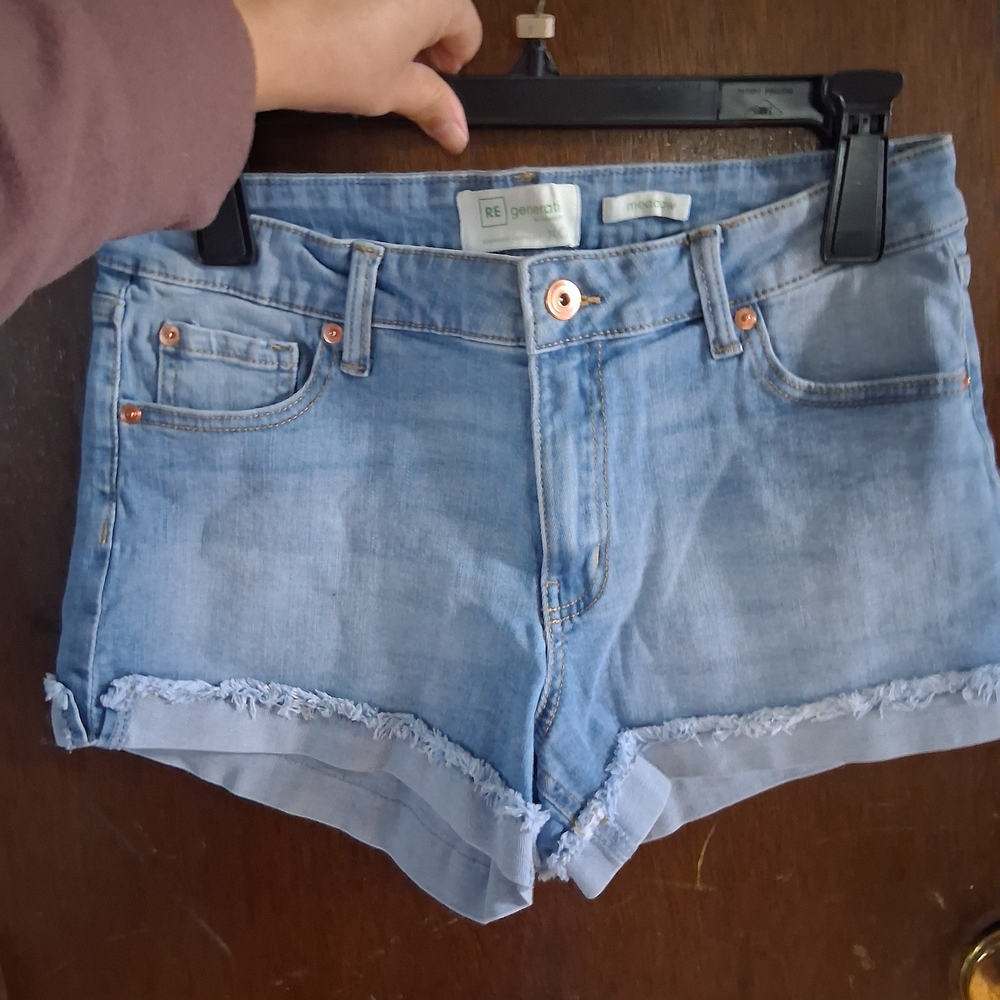 RE Denim Light Blue Jean Shorts